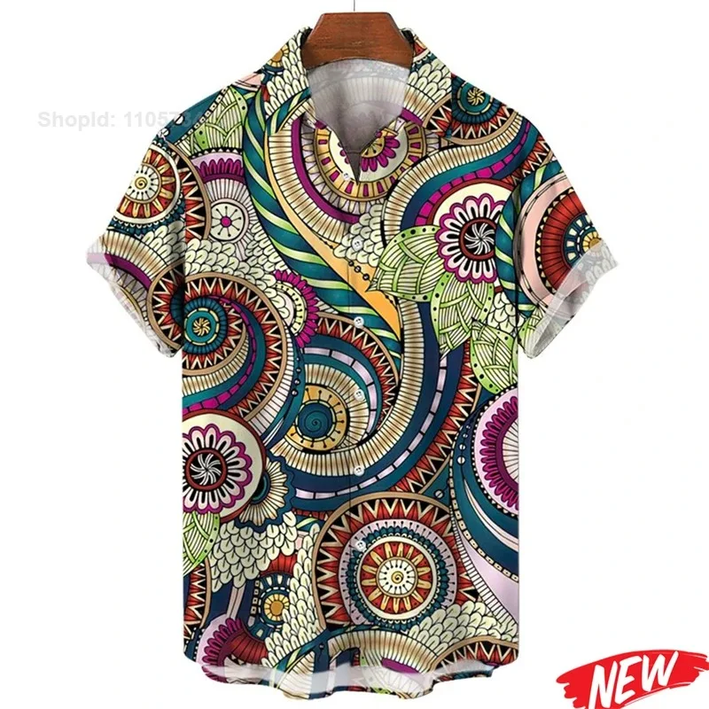 เสื้อฮาวายลายดอกไม้พิมพ์ลาย 3  - Vintage Hawaiian Floral Shirt บทวิจารณ์และราคา