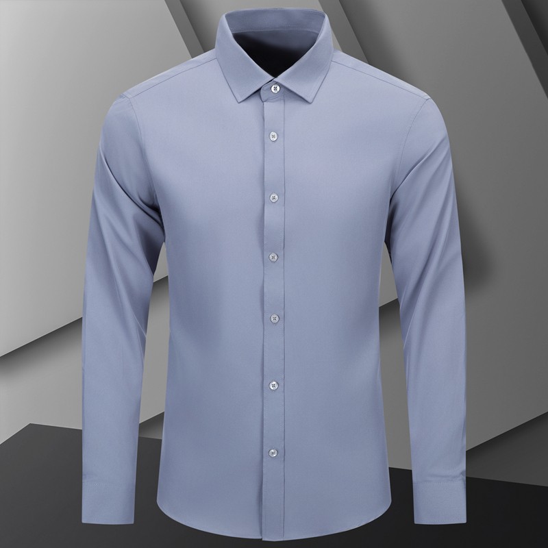 เสื้อลำลอง2024ใหม่เสื้อเชิ้ตแข - Oxford Cotton Casual Shirt Business บทวิจารณ์และราคา