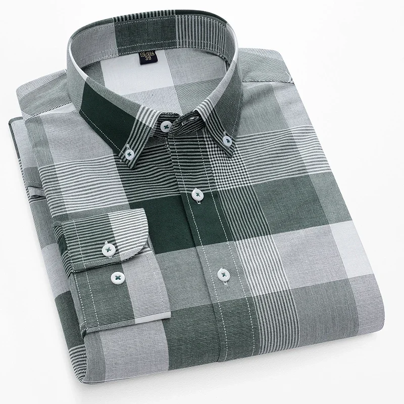 TFETTERS แบรนด์ 2026 ฤดูใบไม้ผ - Oxford Cotton Casual Shirt Business บทวิจารณ์และราคา