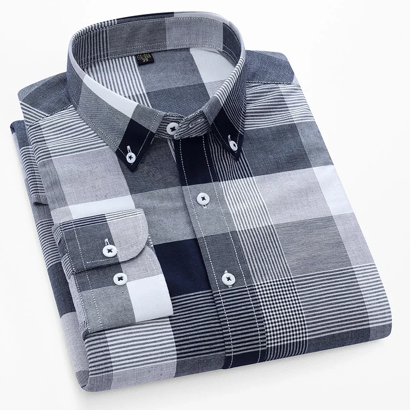 TFETTERS แบรนด์ 2026 ฤดูใบไม้ผ - Oxford Cotton Casual Shirt Business บทวิจารณ์และราคา