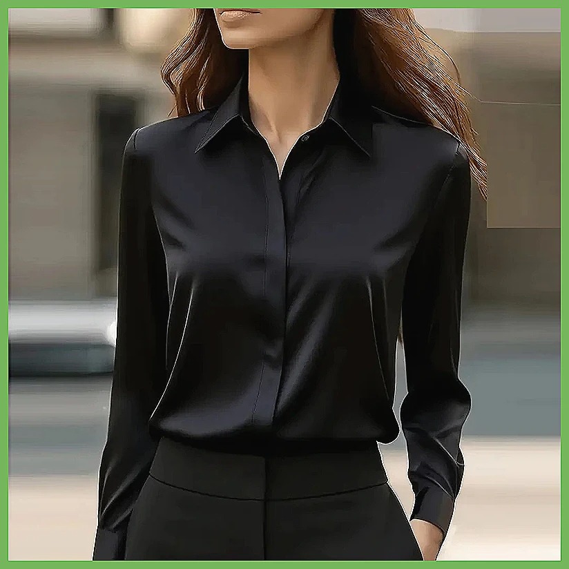 เสื้อเชิ้ตทำงานผู้หญิง แขนยาว  - Shirts บทวิจารณ์และราคา