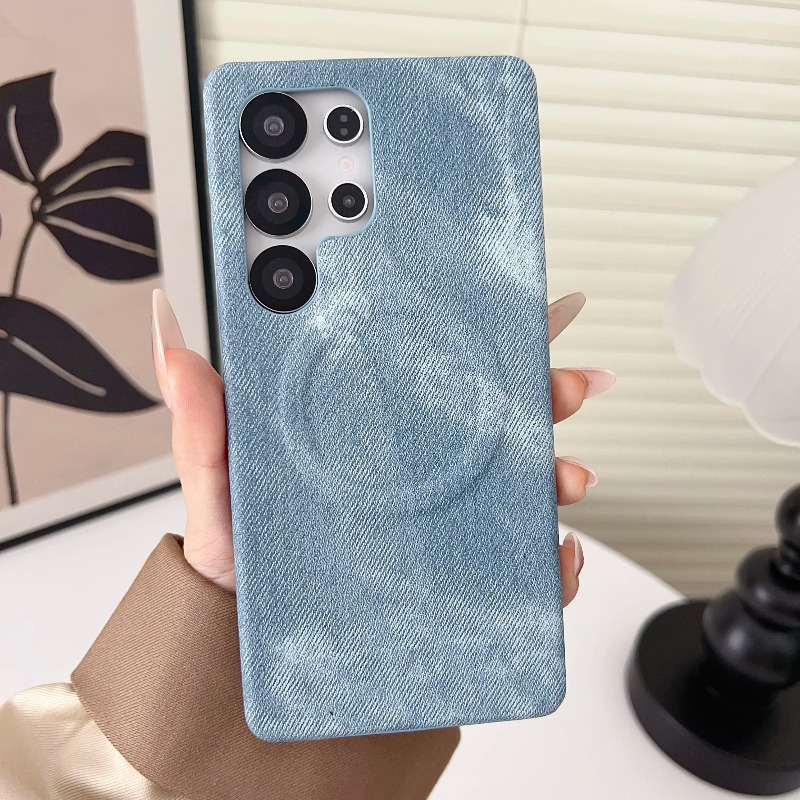 เคสโทรศัพท์แม่เหล็กพื้นผิวผ้าย - Jeans บทวิจารณ์และราคา