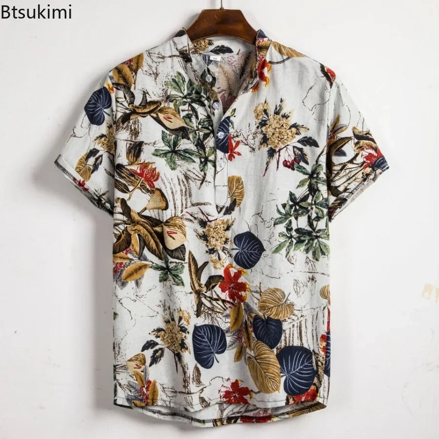 เสื้อเชิ้ตฮาวายลายดอกไม้ผู้ชาย - Vintage Hawaiian Floral Shirt บทวิจารณ์และราคา