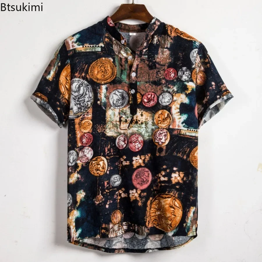 เสื้อเชิ้ตฮาวายลายดอกไม้ผู้ชาย - Vintage Hawaiian Floral Shirt บทวิจารณ์และราคา